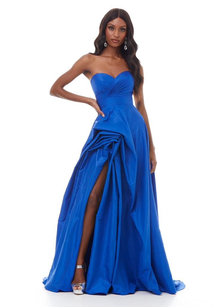 Photo of model wearing one of BQG featured gowns