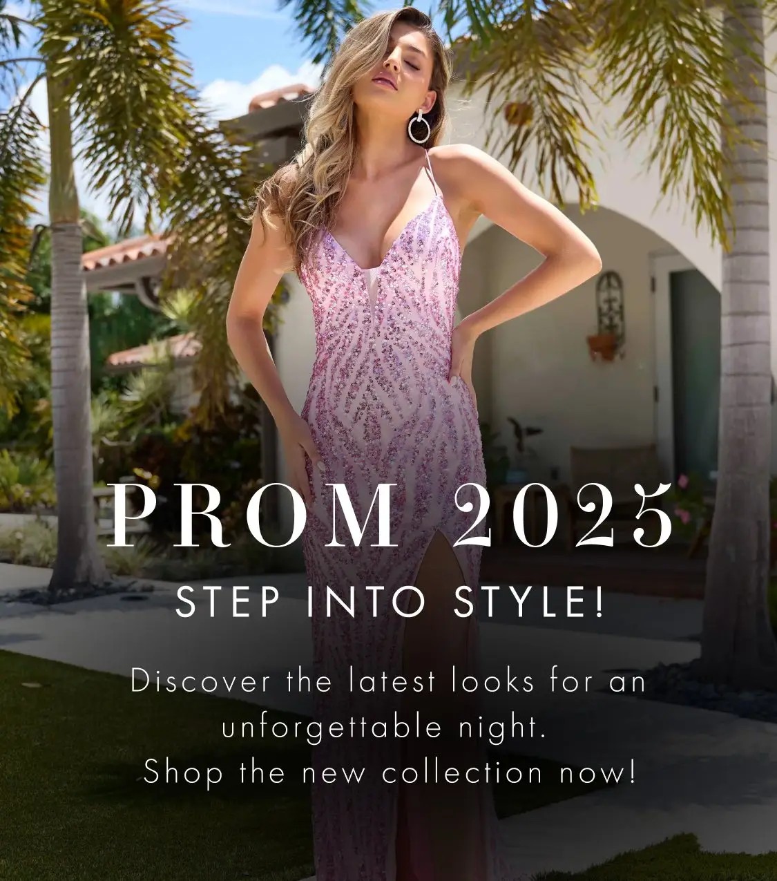 Prom 2025 banner for mobile
