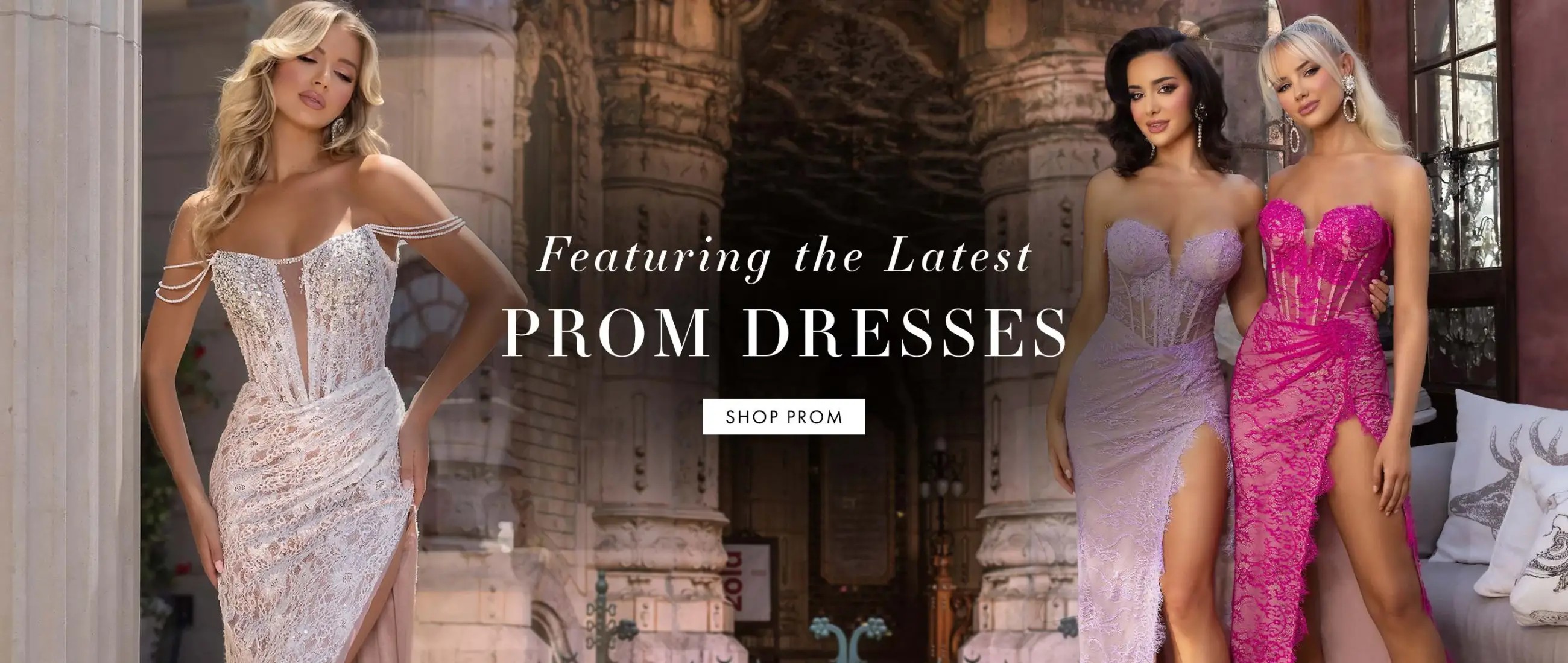 Prom banner for desktop