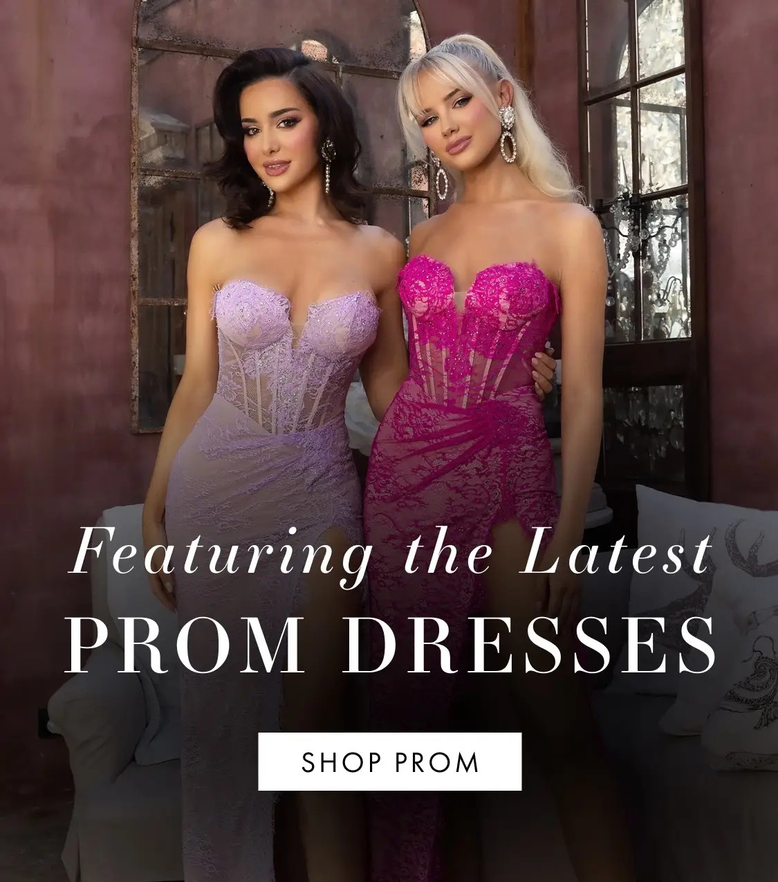 Prom banner for mobile